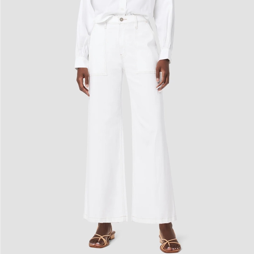 NWT Hudson Jodie Wide-Leg Crop Jeans